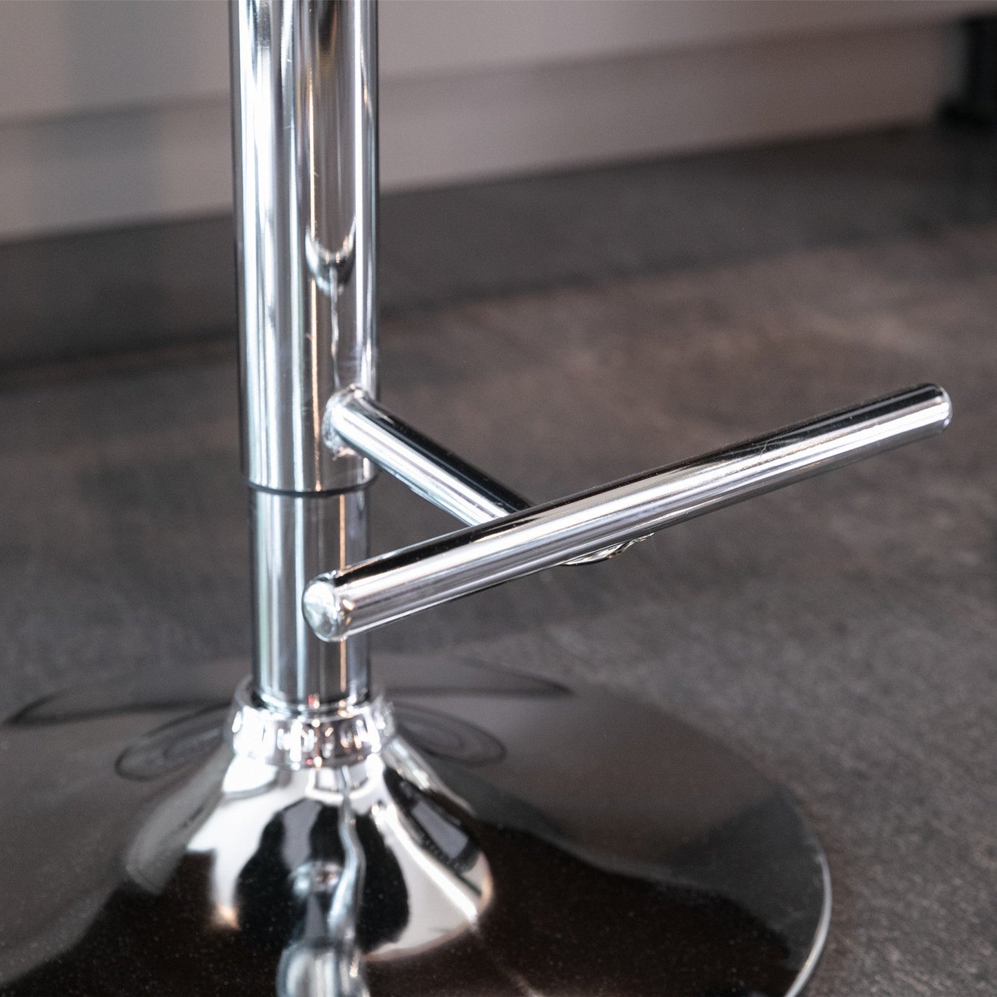 Swivel Velvet Barstools Adjusatble Seat Height from 25 - 33 Inch, Chrome base Bar Stools with Backs Comfortable Tufted for Home Pub and Kitchen Island,Set of 2,AS1712BK,Black - 1st Choice Furniture Direct
