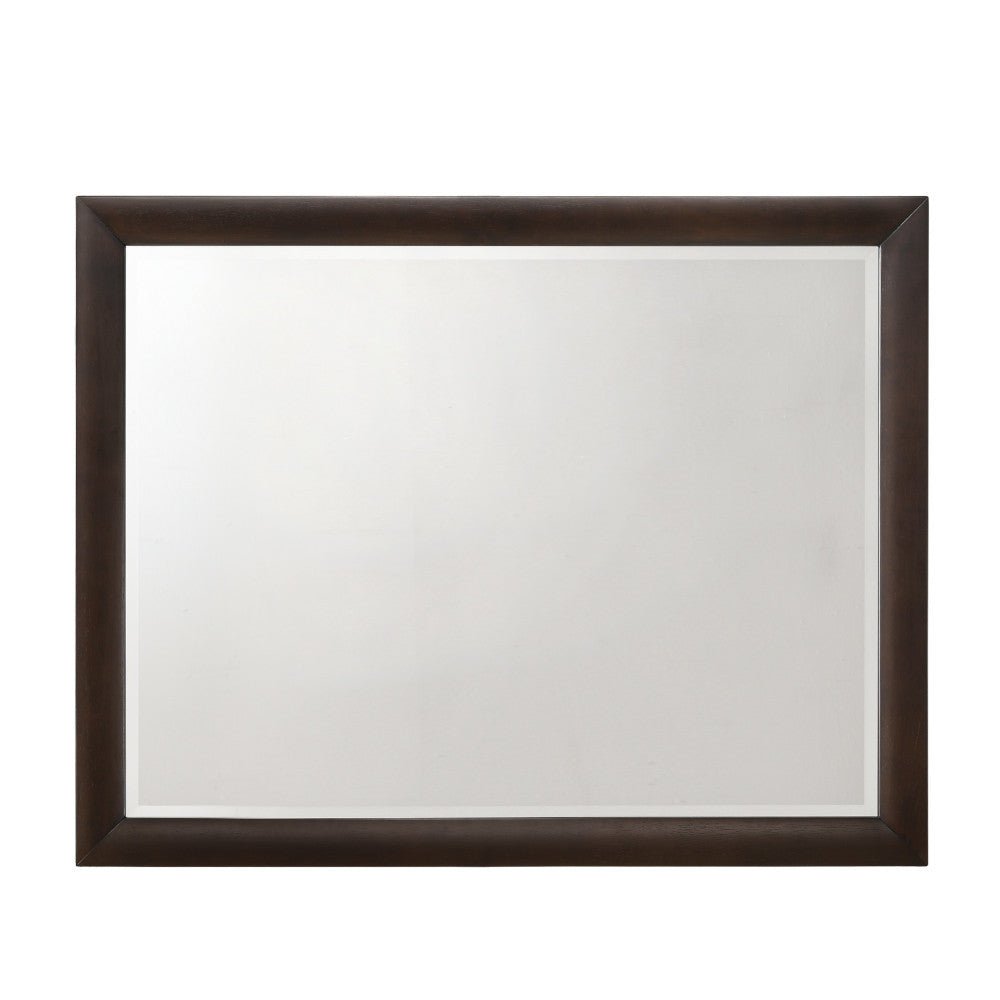 Tablita Dark Merlot Finish Dresser Mirror - 1st Choice Furniture Direct