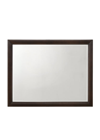 Tablita Dark Merlot Finish Dresser Mirror - 1st Choice Furniture Direct