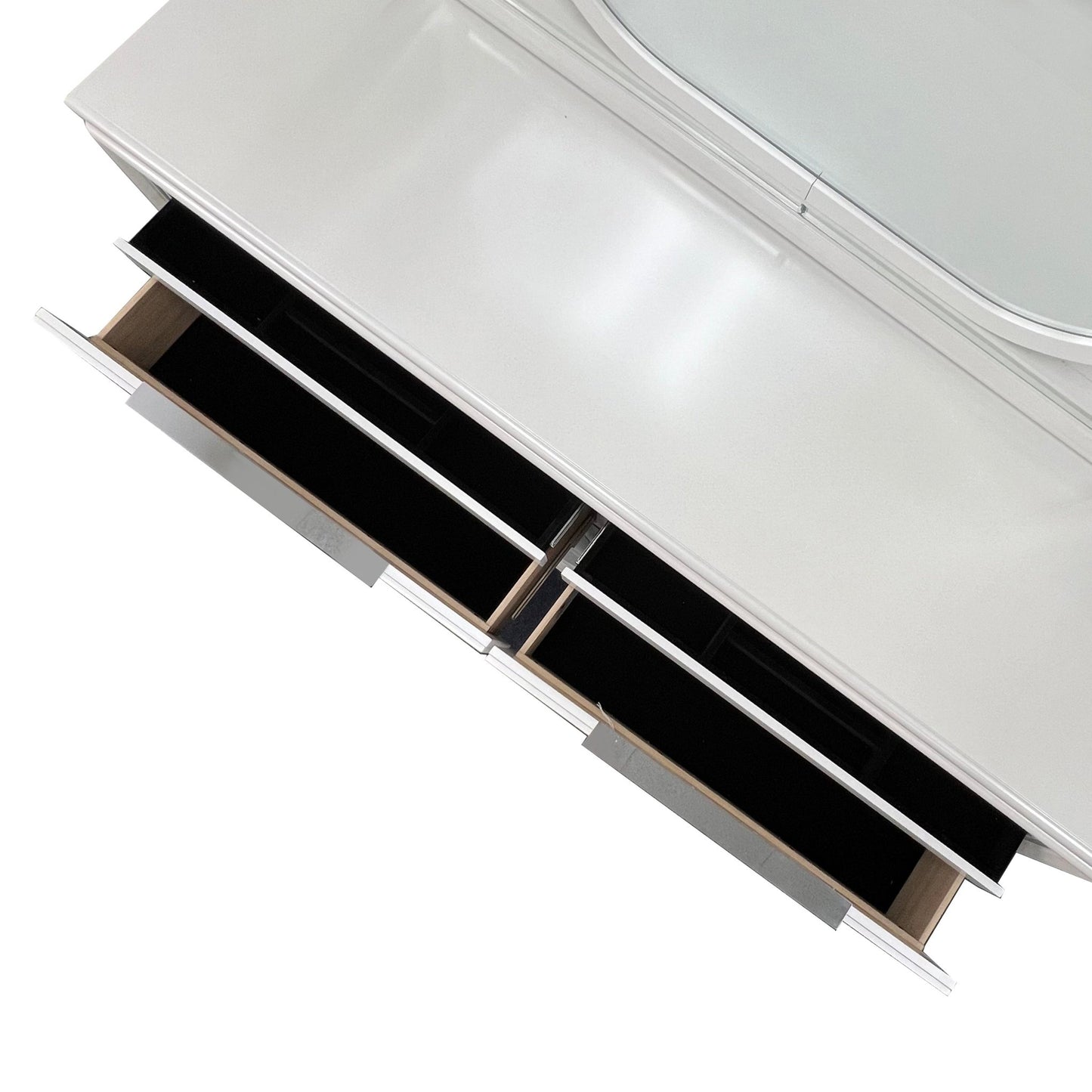 Tarian Pearl White Finish Dresser - 1st Choice Furniture Direct