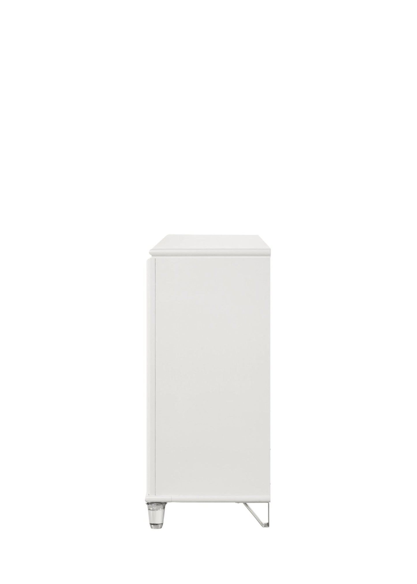 Tarian Pearl White Finish Dresser - 1st Choice Furniture Direct