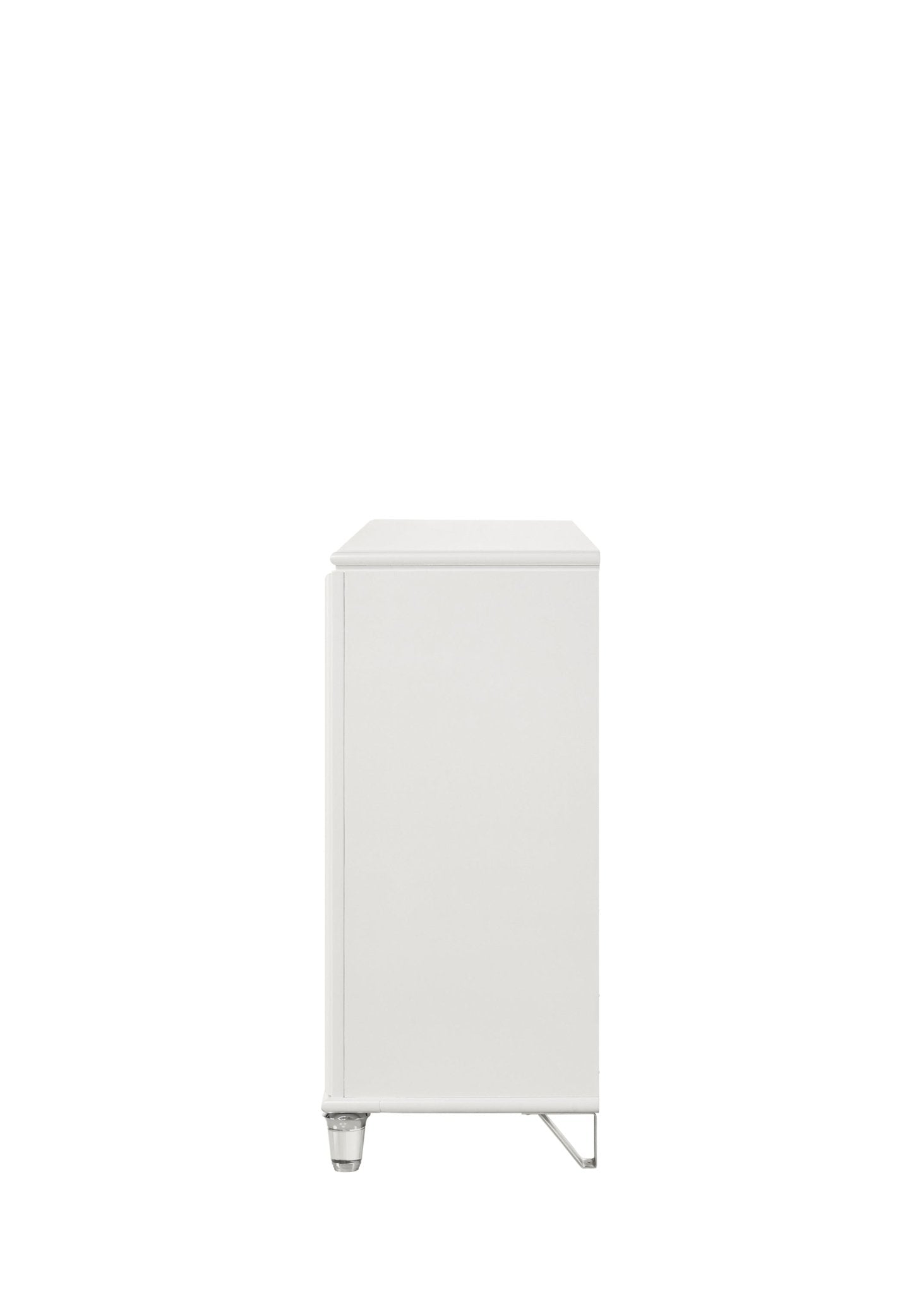 Tarian Pearl White Finish Dresser - 1st Choice Furniture Direct