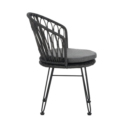 TAVON CHAIR,2PCS with 2 Cushions,Gray - 1st Choice Furniture Direct