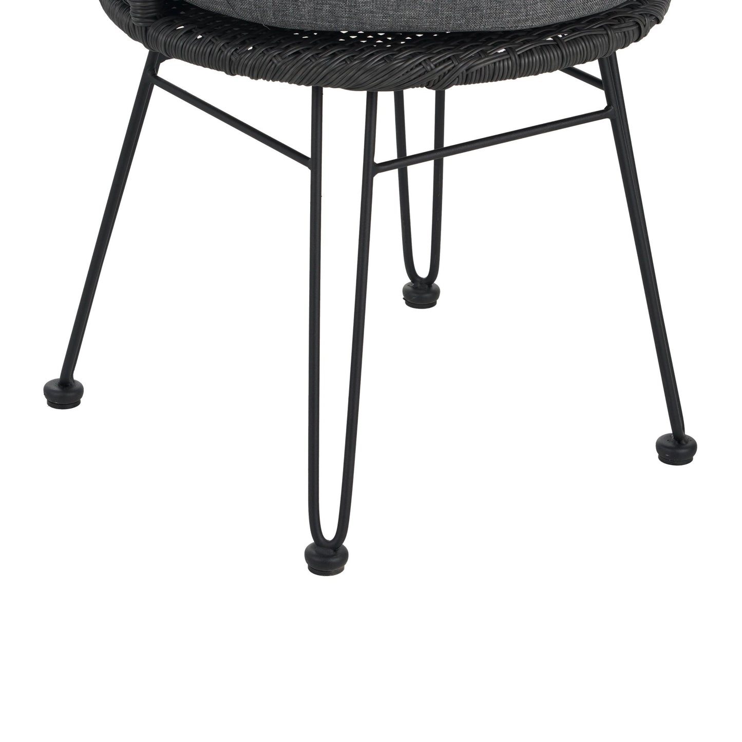 TAVON CHAIR,2PCS with 2 Cushions,Gray - 1st Choice Furniture Direct