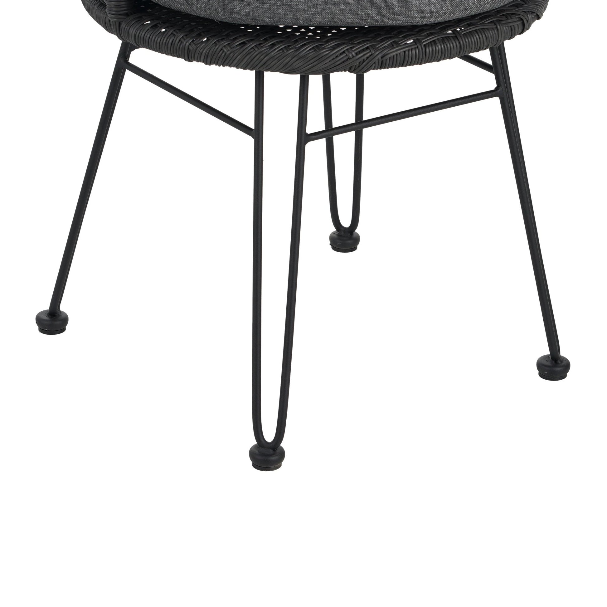 TAVON CHAIR,2PCS with 2 Cushions,Gray - 1st Choice Furniture Direct