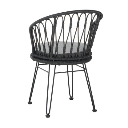 TAVON CHAIR,2PCS with 2 Cushions,Gray - 1st Choice Furniture Direct
