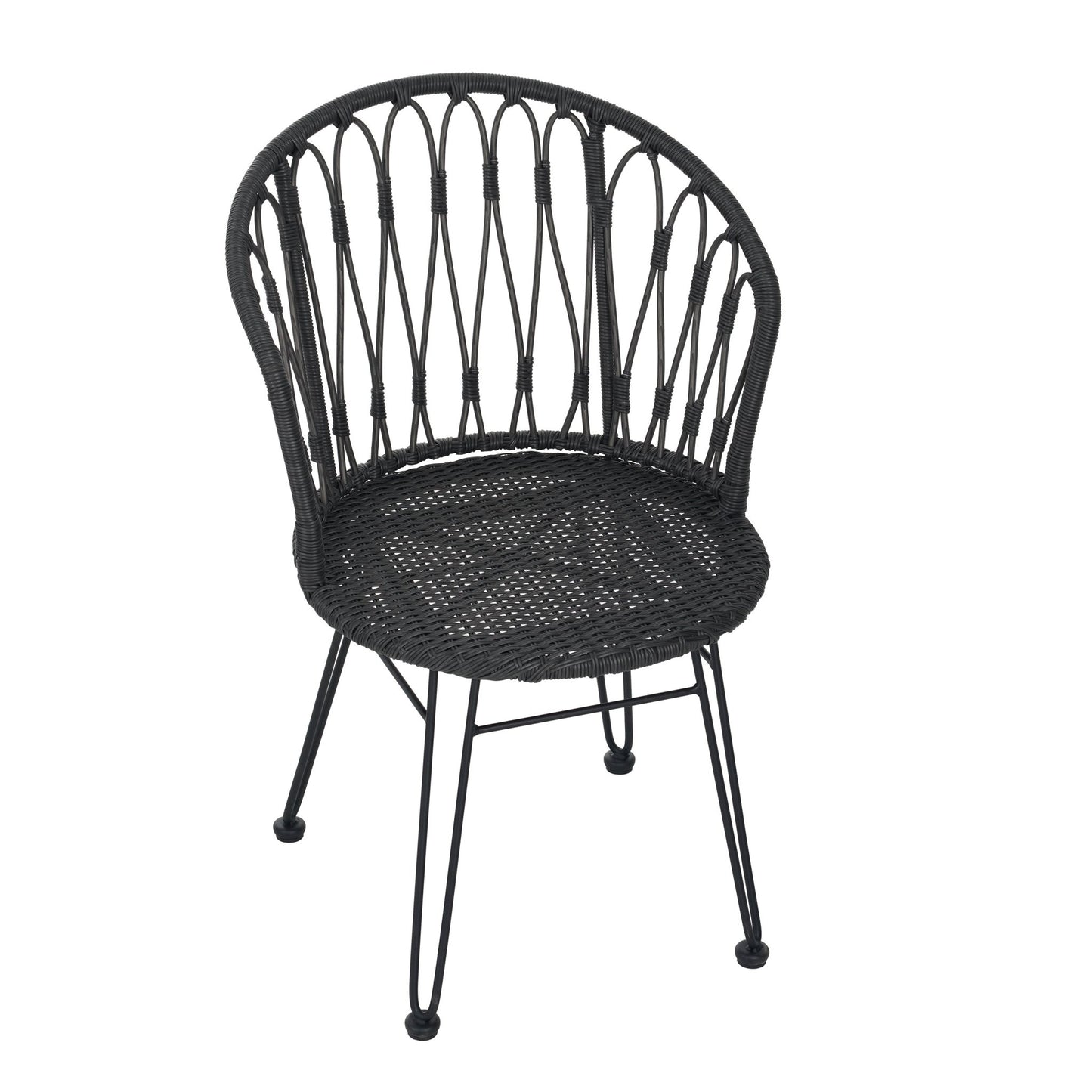 TAVON CHAIR,2PCS with 2 Cushions,Gray - 1st Choice Furniture Direct