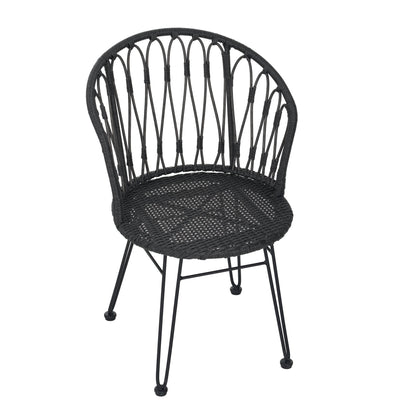 TAVON CHAIR,2PCS with 2 Cushions,Gray - 1st Choice Furniture Direct