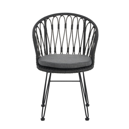 TAVON CHAIR,2PCS with 2 Cushions,Gray - 1st Choice Furniture Direct