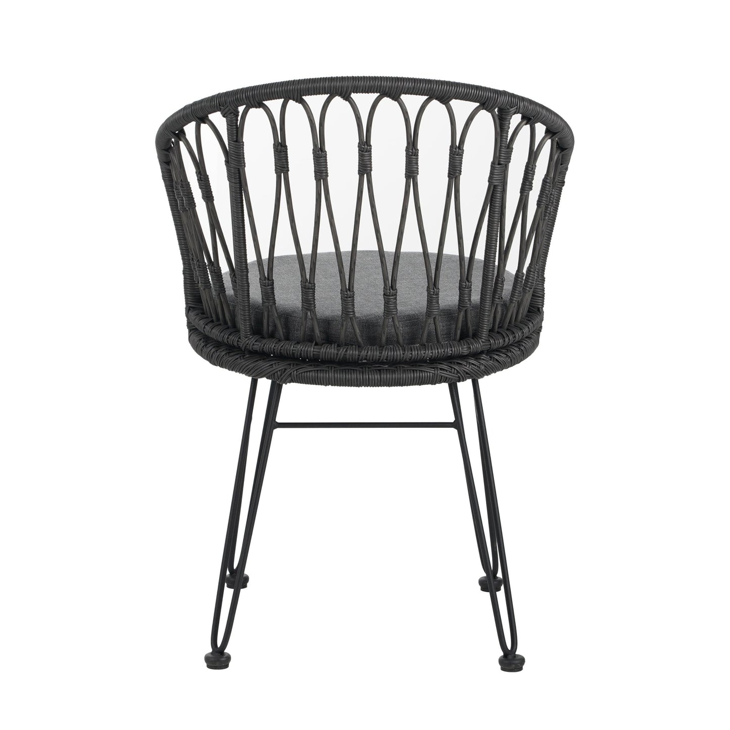 TAVON CHAIR,2PCS with 2 Cushions,Gray - 1st Choice Furniture Direct