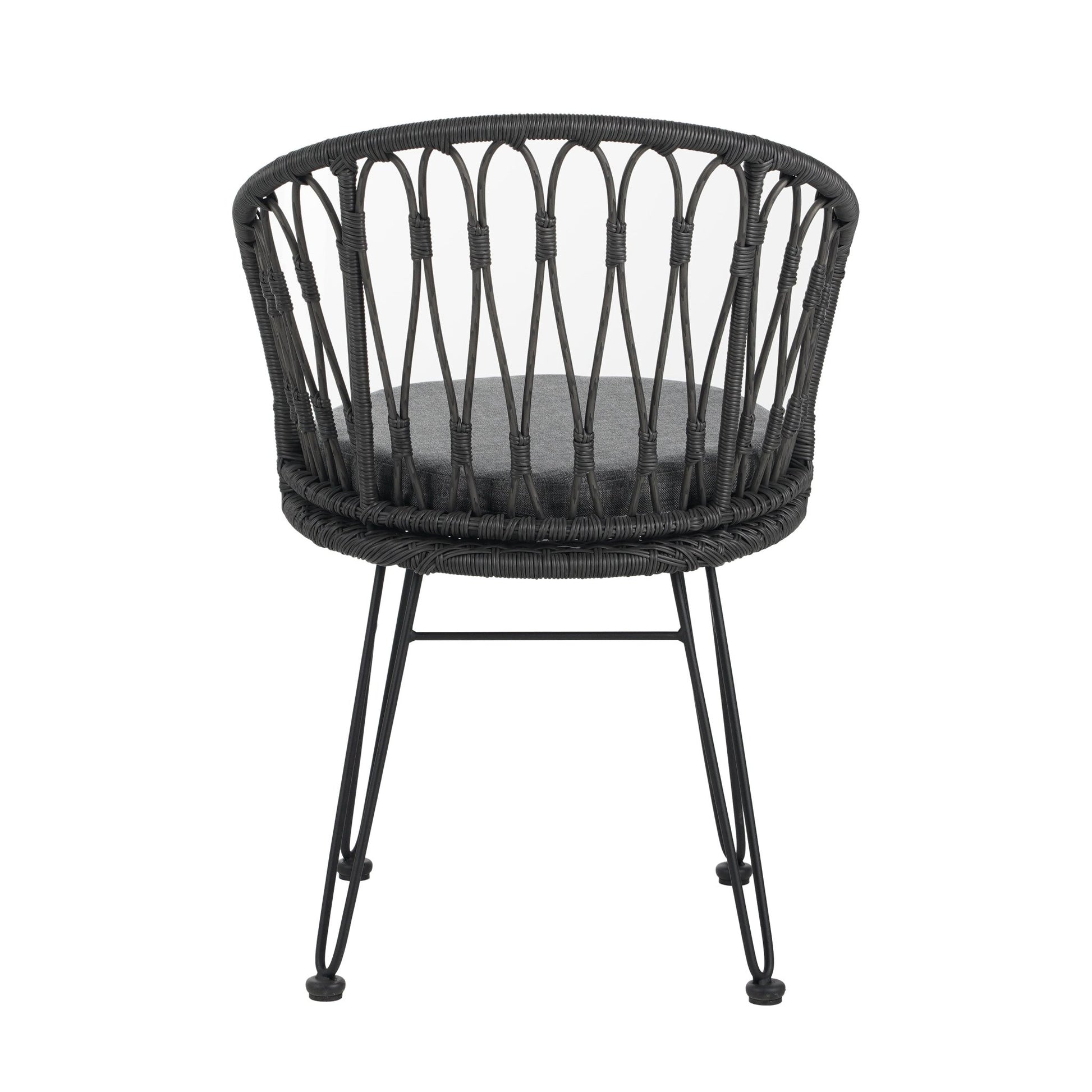 TAVON CHAIR,2PCS with 2 Cushions,Gray - 1st Choice Furniture Direct