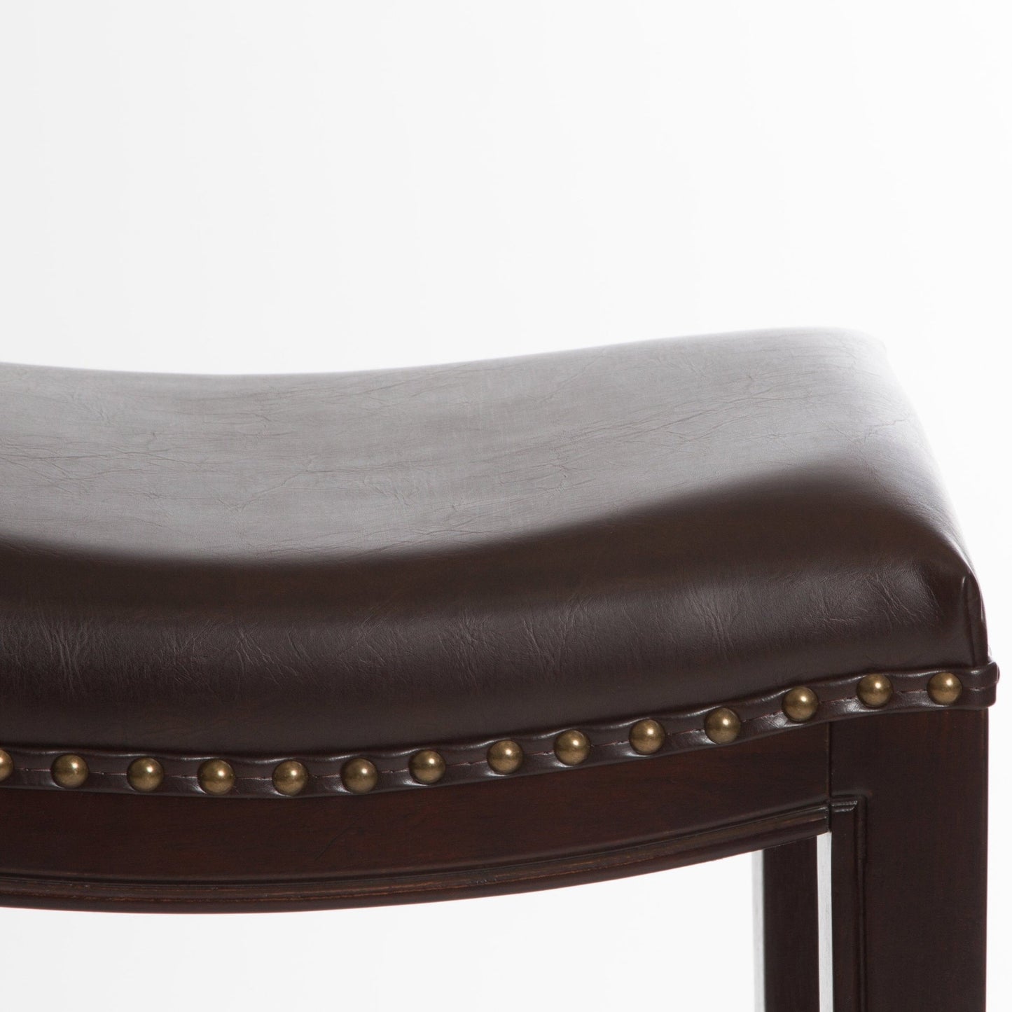 TIFFIN STUDDED BARSTOOL - Set of 2 - 1st Choice Furniture Direct