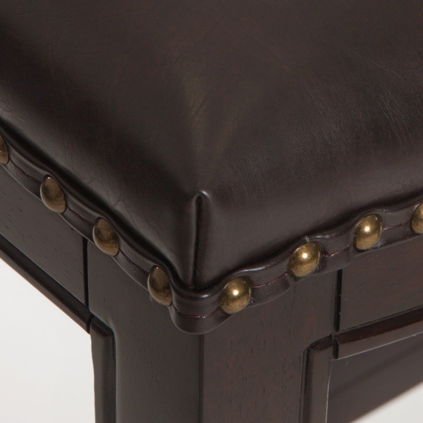 TIFFIN STUDDED BARSTOOL - Set of 2 - 1st Choice Furniture Direct