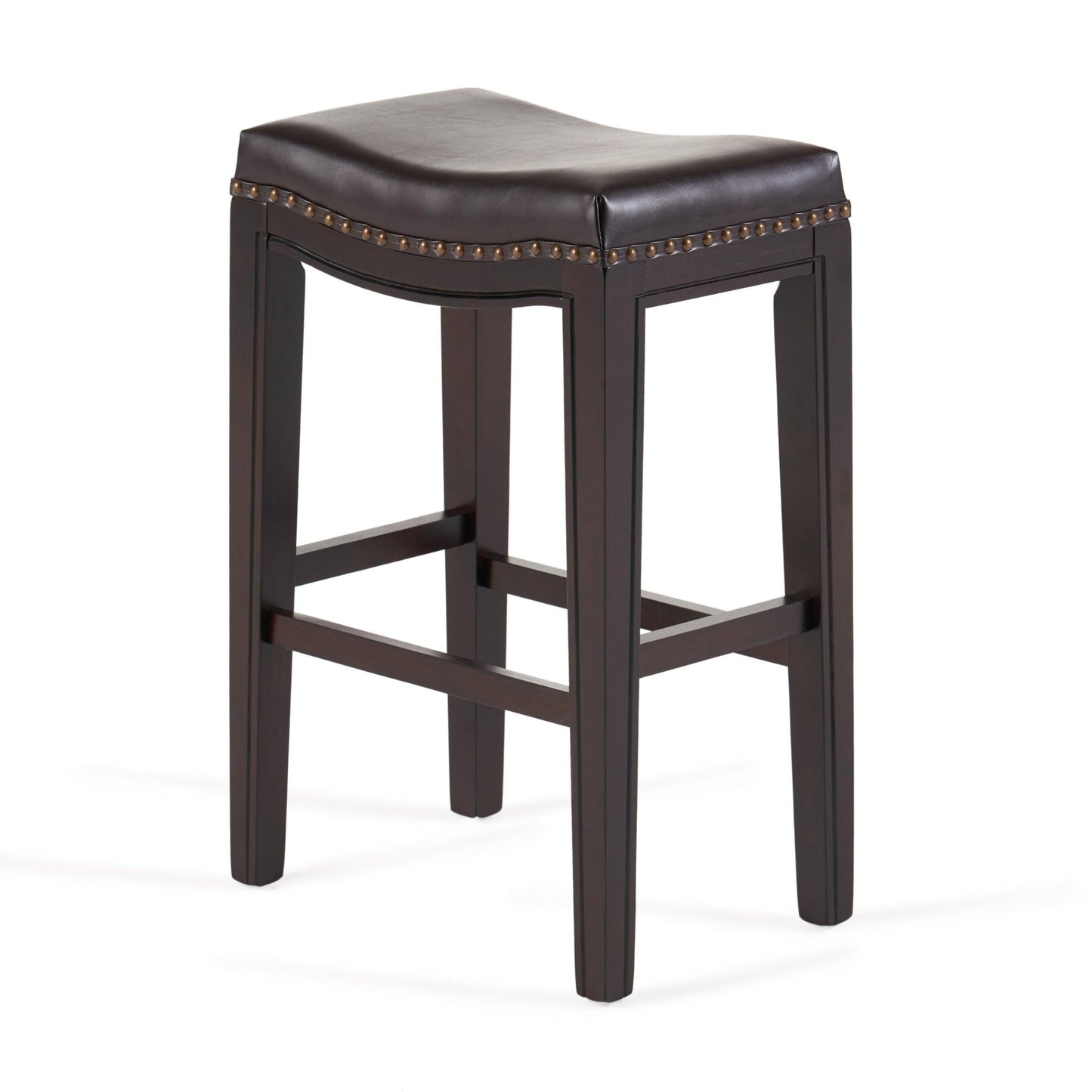 TIFFIN STUDDED COUNTERSTOOL(set of 2) - 1st Choice Furniture Direct