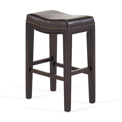 TIFFIN STUDDED COUNTERSTOOL(set of 2) - 1st Choice Furniture Direct