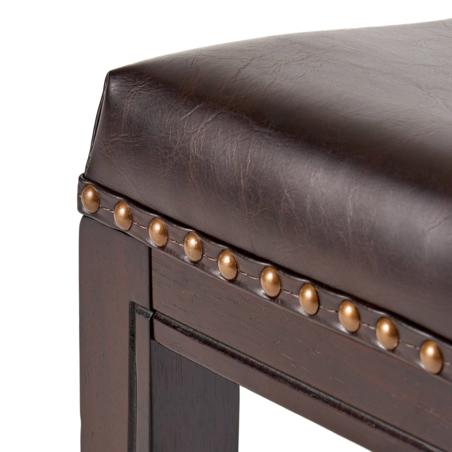 TIFFIN STUDDED COUNTERSTOOL(set of 2) - 1st Choice Furniture Direct