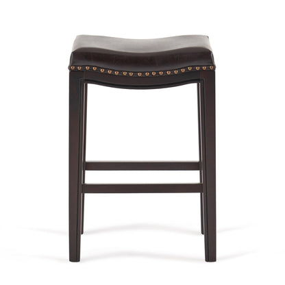 TIFFIN STUDDED COUNTERSTOOL(set of 2) - 1st Choice Furniture Direct