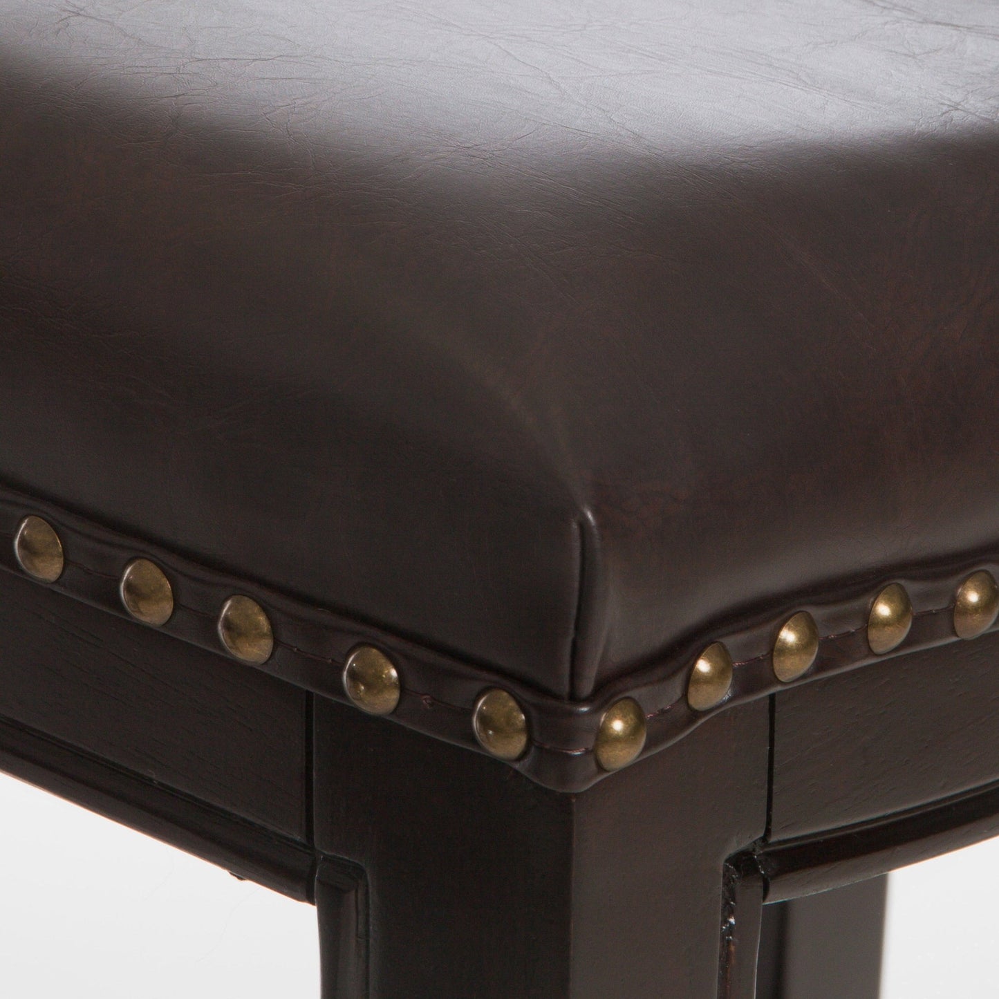 TIFFIN STUDDED COUNTERSTOOL(set of 2) - 1st Choice Furniture Direct