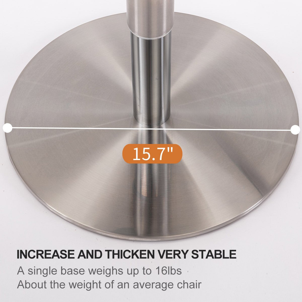 Titanium Stainless Steel Bar Stools,Grade Modern Leather Bar Chair with Backrest,Swivel Adjustable Height for Kitchen Counter and Dining Room (White 1pc) - 1st Choice Furniture Direct