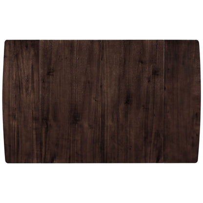 TOPMAX 3 - Piece Wood Drop Leaf Breakfast Nook Dining Table Set with 2 X - back Chairs for Small Places, Espresso - 1st Choice Furniture Direct