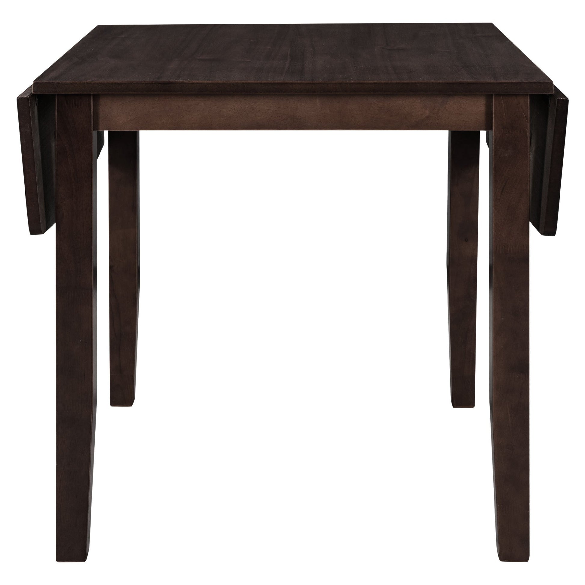 TOPMAX 3 - Piece Wood Drop Leaf Breakfast Nook Dining Table Set with 2 X - back Chairs for Small Places, Espresso - 1st Choice Furniture Direct