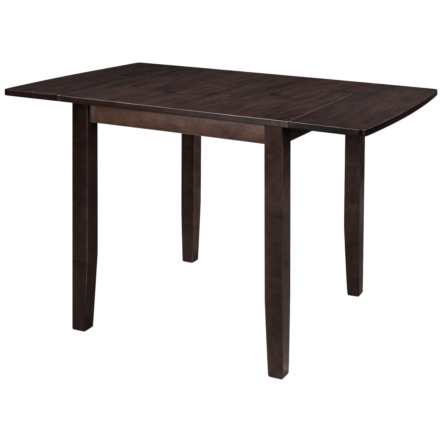 TOPMAX 3 - Piece Wood Drop Leaf Breakfast Nook Dining Table Set with 2 X - back Chairs for Small Places, Espresso - 1st Choice Furniture Direct