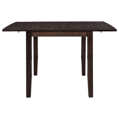 TOPMAX 3 - Piece Wood Drop Leaf Breakfast Nook Dining Table Set with 2 X - back Chairs for Small Places, Espresso - 1st Choice Furniture Direct