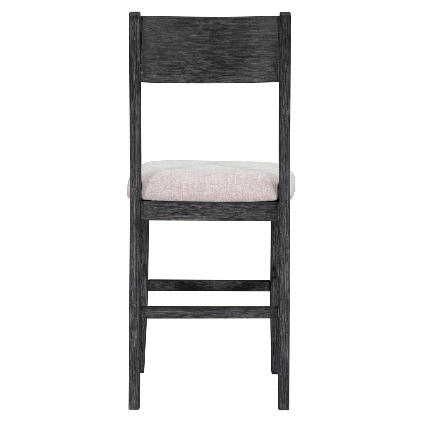 TOPMAX Farmhouse Counter Height 5-Piece Dining Table Set with 1 Rectangular Dining Table and 4 Dining Chairs for Small Places,Gray (old sku: SP000230AAE) - 1st Choice Furniture Direct