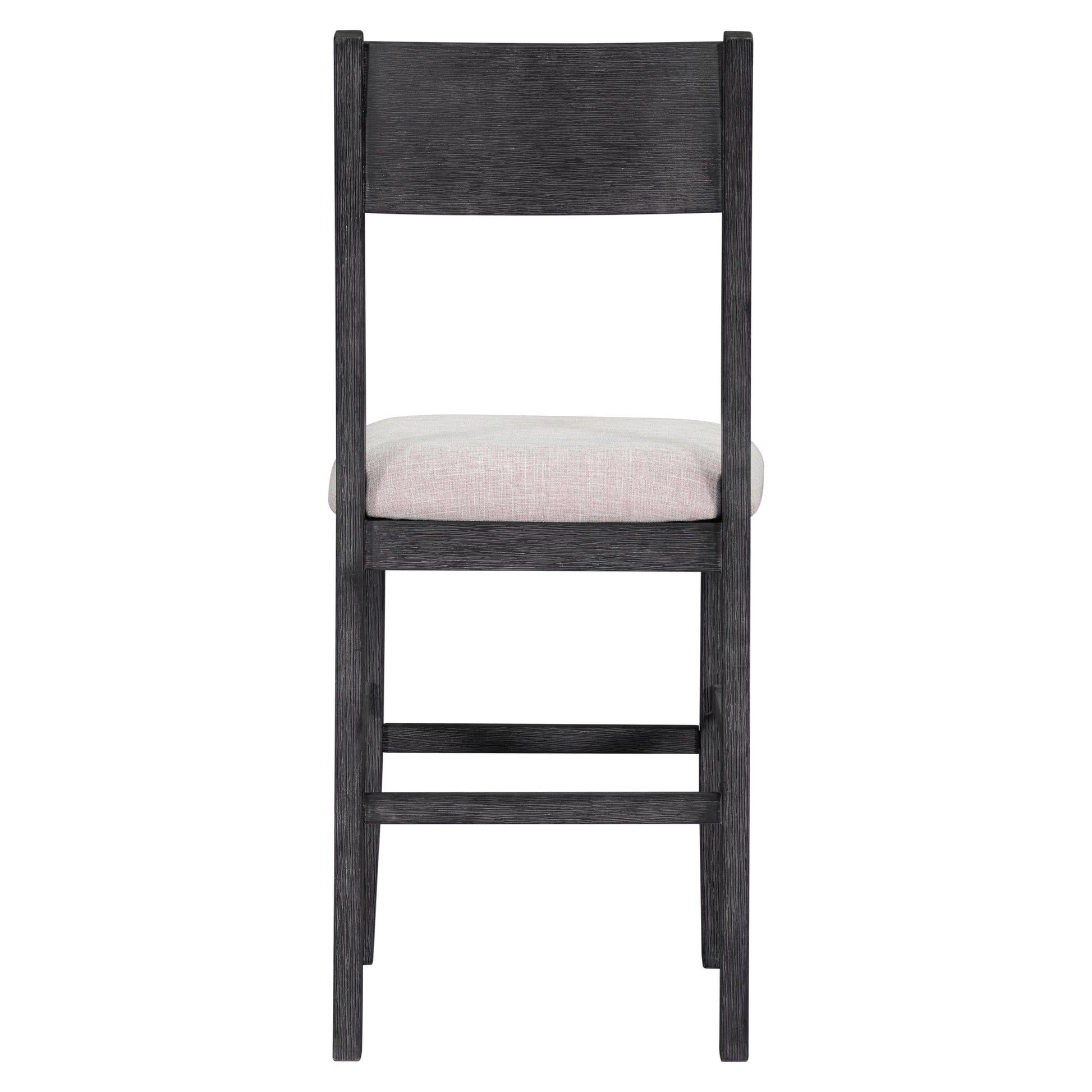 TOPMAX Farmhouse Counter Height 5-Piece Dining Table Set with 1 Rectangular Dining Table and 4 Dining Chairs for Small Places,Gray (old sku: SP000230AAE) - 1st Choice Furniture Direct