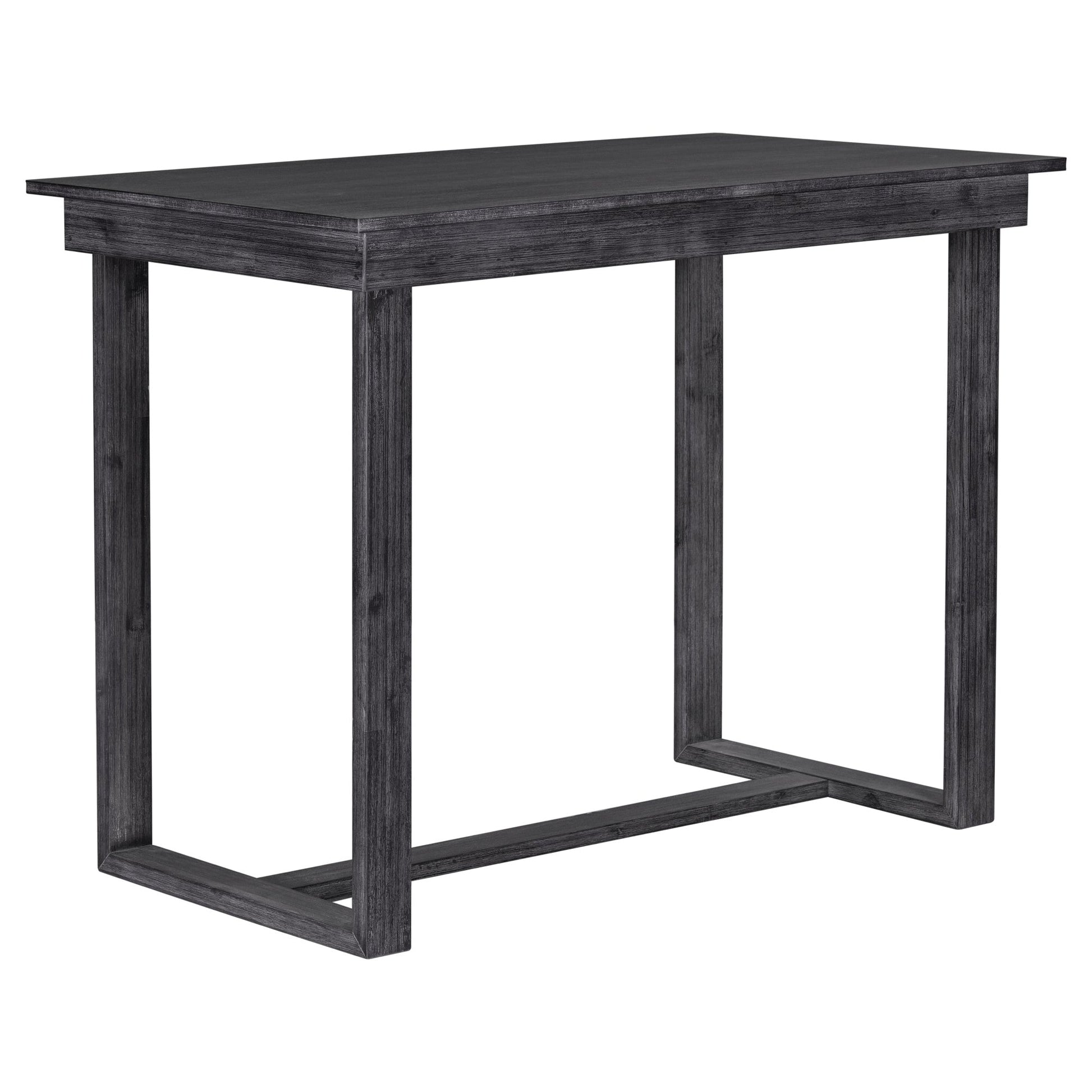 TOPMAX Farmhouse Counter Height 5-Piece Dining Table Set with 1 Rectangular Dining Table and 4 Dining Chairs for Small Places,Gray (old sku: SP000230AAE) - 1st Choice Furniture Direct