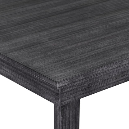 TOPMAX Farmhouse Counter Height 5-Piece Dining Table Set with 1 Rectangular Dining Table and 4 Dining Chairs for Small Places,Gray (old sku: SP000230AAE) - 1st Choice Furniture Direct
