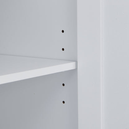 TOPMAX Farmhouse Kitchen Island Set with Drop Leaf and 2 Seatings,Dining Table Set with Storage Cabinet, Drawers and Towel Rack, White+Rustic Brown - 1st Choice Furniture Direct