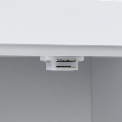 TOPMAX Farmhouse Kitchen Island Set with Drop Leaf and 2 Seatings,Dining Table Set with Storage Cabinet, Drawers and Towel Rack, White+Rustic Brown - 1st Choice Furniture Direct