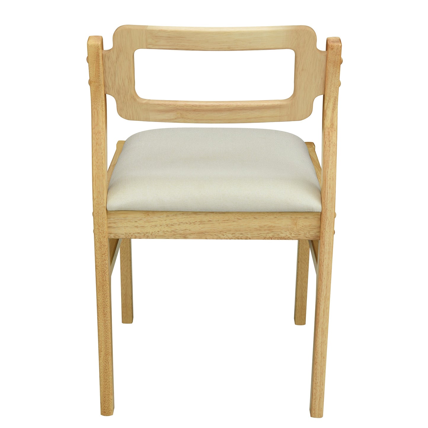 TOPMAX Modern 5 - Piece 47.2'' Extendable Wood Square Dining Table Set with Two 11.8 - inch Drop Leaves, Compact Storage Shelf Kitchen Table Set with Upholstered Chairs for 4, Natural - 1st Choice Furniture Direct