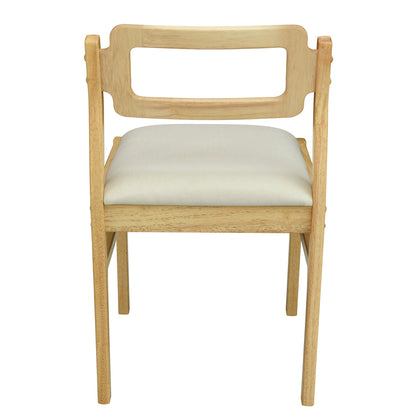 TOPMAX Modern 5 - Piece 47.2'' Extendable Wood Square Dining Table Set with Two 11.8 - inch Drop Leaves, Compact Storage Shelf Kitchen Table Set with Upholstered Chairs for 4, Natural - 1st Choice Furniture Direct