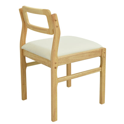 TOPMAX Modern 5 - Piece 47.2'' Extendable Wood Square Dining Table Set with Two 11.8 - inch Drop Leaves, Compact Storage Shelf Kitchen Table Set with Upholstered Chairs for 4, Natural - 1st Choice Furniture Direct