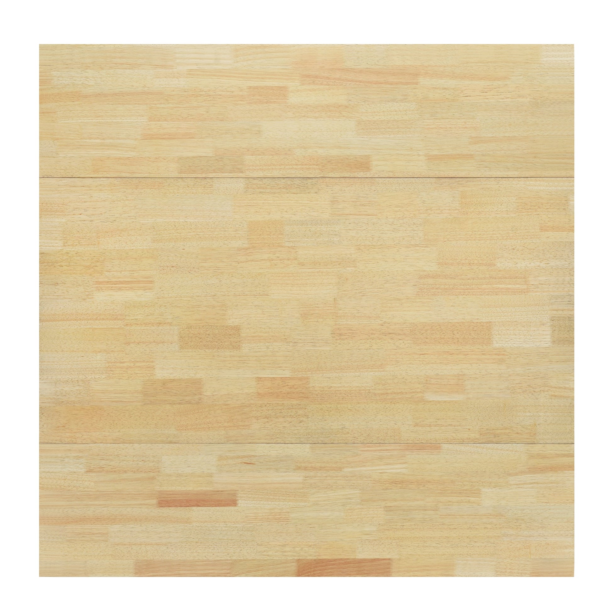 TOPMAX Modern 5 - Piece 47.2'' Extendable Wood Square Dining Table Set with Two 11.8 - inch Drop Leaves, Compact Storage Shelf Kitchen Table Set with Upholstered Chairs for 4, Natural - 1st Choice Furniture Direct