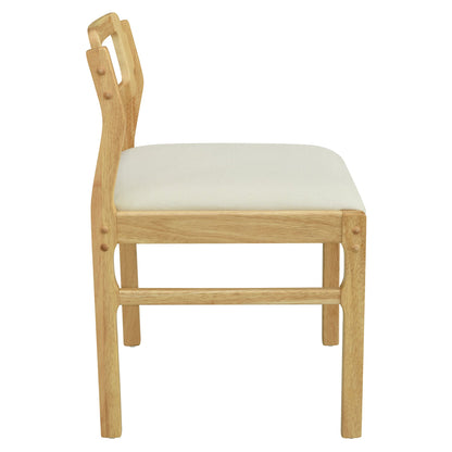 TOPMAX Modern 5 - Piece 47.2'' Extendable Wood Square Dining Table Set with Two 11.8 - inch Drop Leaves, Compact Storage Shelf Kitchen Table Set with Upholstered Chairs for 4, Natural - 1st Choice Furniture Direct