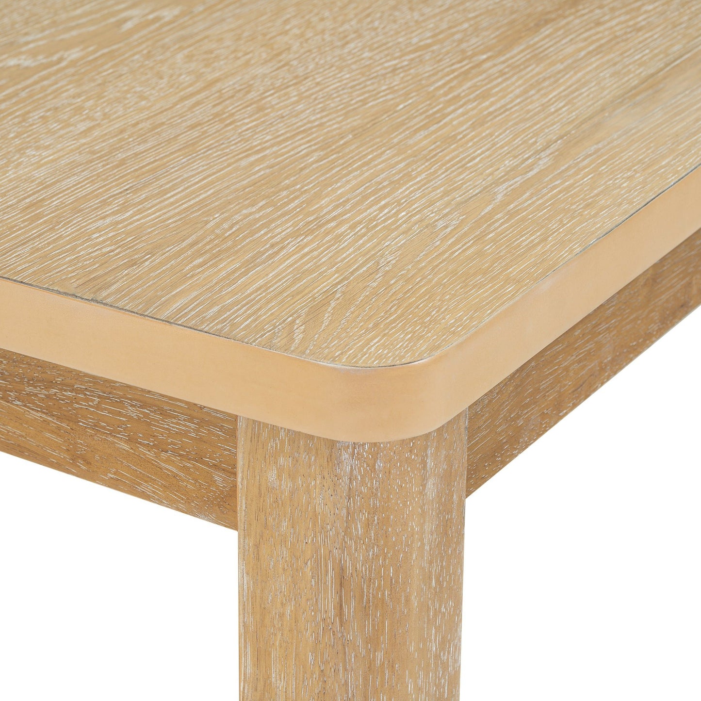 TOPMAX Rustic Extendable Dining Table Set with Removable Leaf, 6 Upholstered Armless Dining Chairs and 2 Padded Arm Chairs, Natural - 1st Choice Furniture Direct