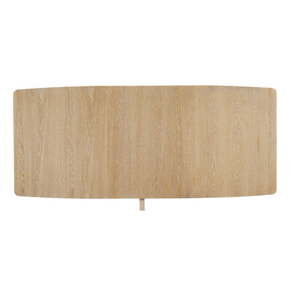 TOPMAX Rustic Extendable Dining Table Set with Removable Leaf, 6 Upholstered Armless Dining Chairs and 2 Padded Arm Chairs, Natural - 1st Choice Furniture Direct