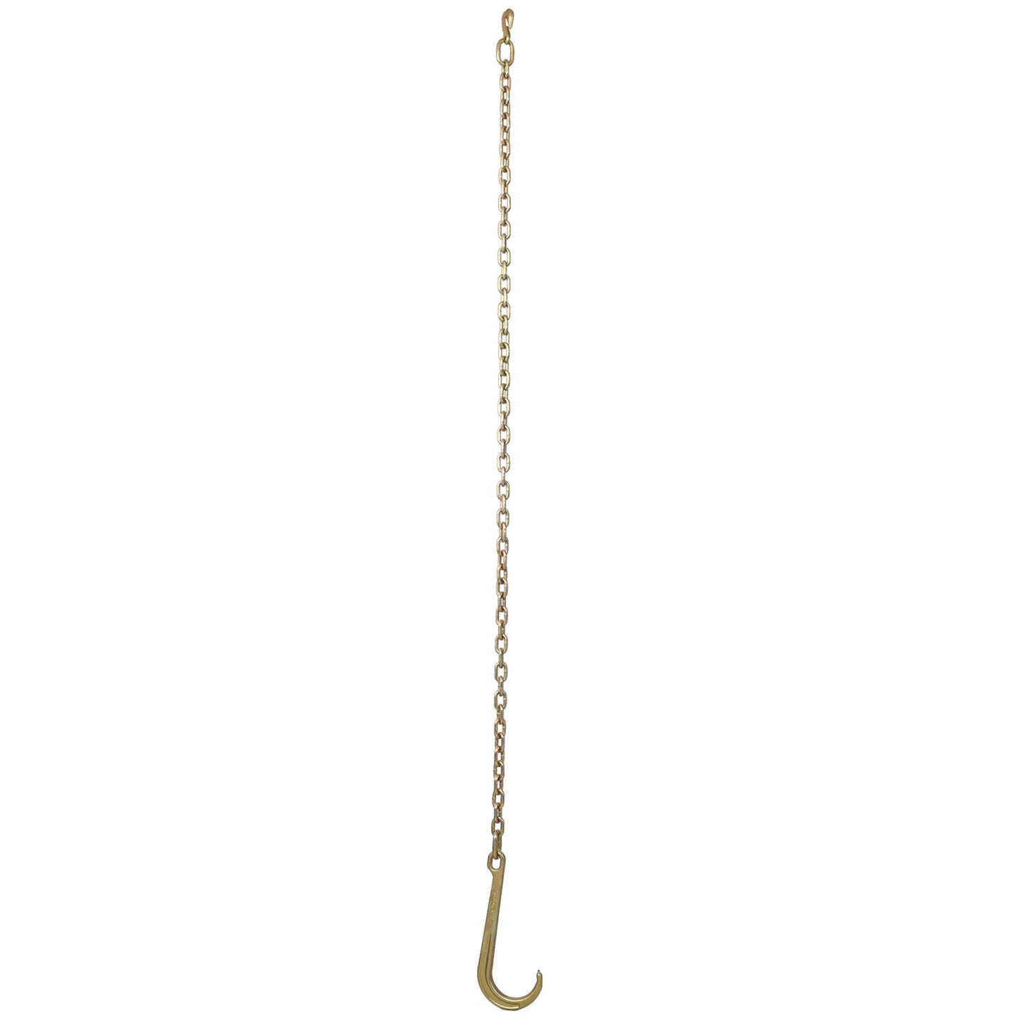 Tow Chain with 15 Inch Forged J Hook and Grab Hook - Grade 70 Chain - 6 Foot - 4,700 Pound Safe Working Load - 1st Choice Furniture Direct