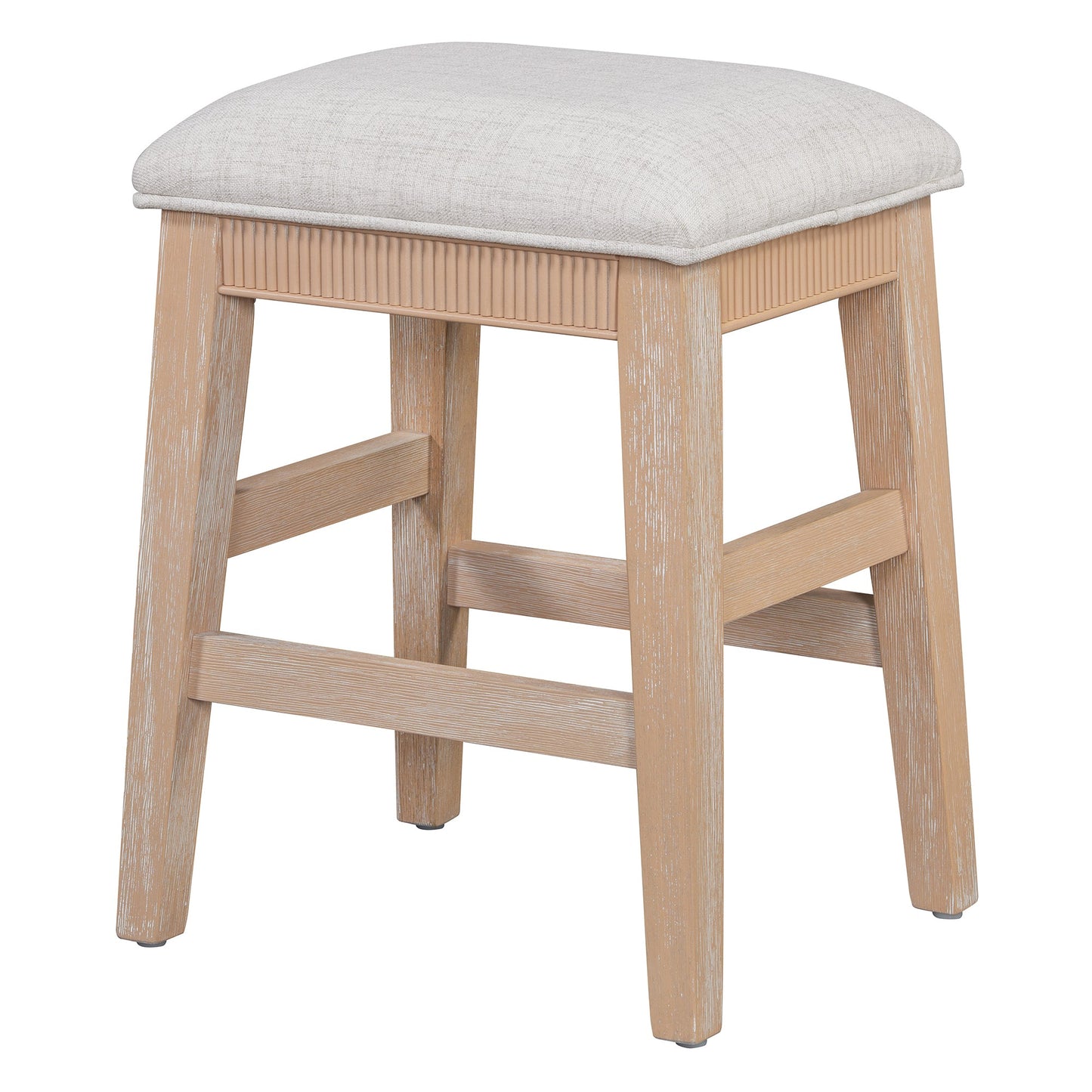TREXM 4 - Piece Dining Table Set for 3, Retro Kitchen Table and Chairs Set with 3 Storage Drawers, Ideal for Small Spaces (Natural) - 1st Choice Furniture Direct