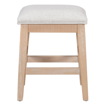 TREXM 4 - Piece Dining Table Set for 3, Retro Kitchen Table and Chairs Set with 3 Storage Drawers, Ideal for Small Spaces (Natural) - 1st Choice Furniture Direct