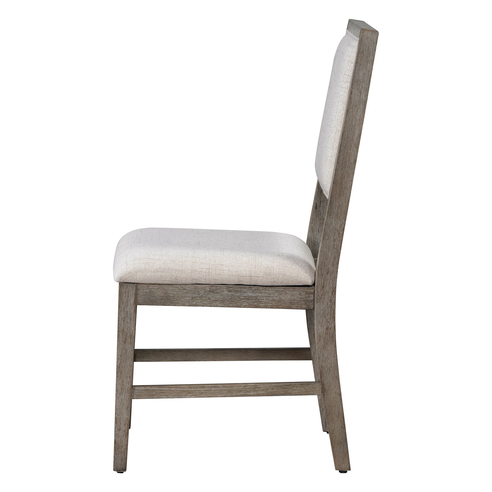 TREXM 6 - Piece Retro Dining Table Set for 6, 60' Wood Kitchen Table and Chairs Set of 4 with Bench Designed Trestle Base for kitchen & Dining Room (Gray) - 1st Choice Furniture Direct