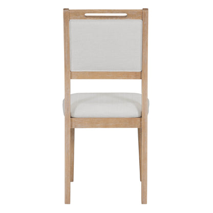 TREXM 6 - Piece Retro Dining Table Set for 6, 60' Wood Kitchen Table and Chairs Set of 4 with Bench Designed Trestle Base for kitchen & Dining Room (Natural Wood Wash) - 1st Choice Furniture Direct
