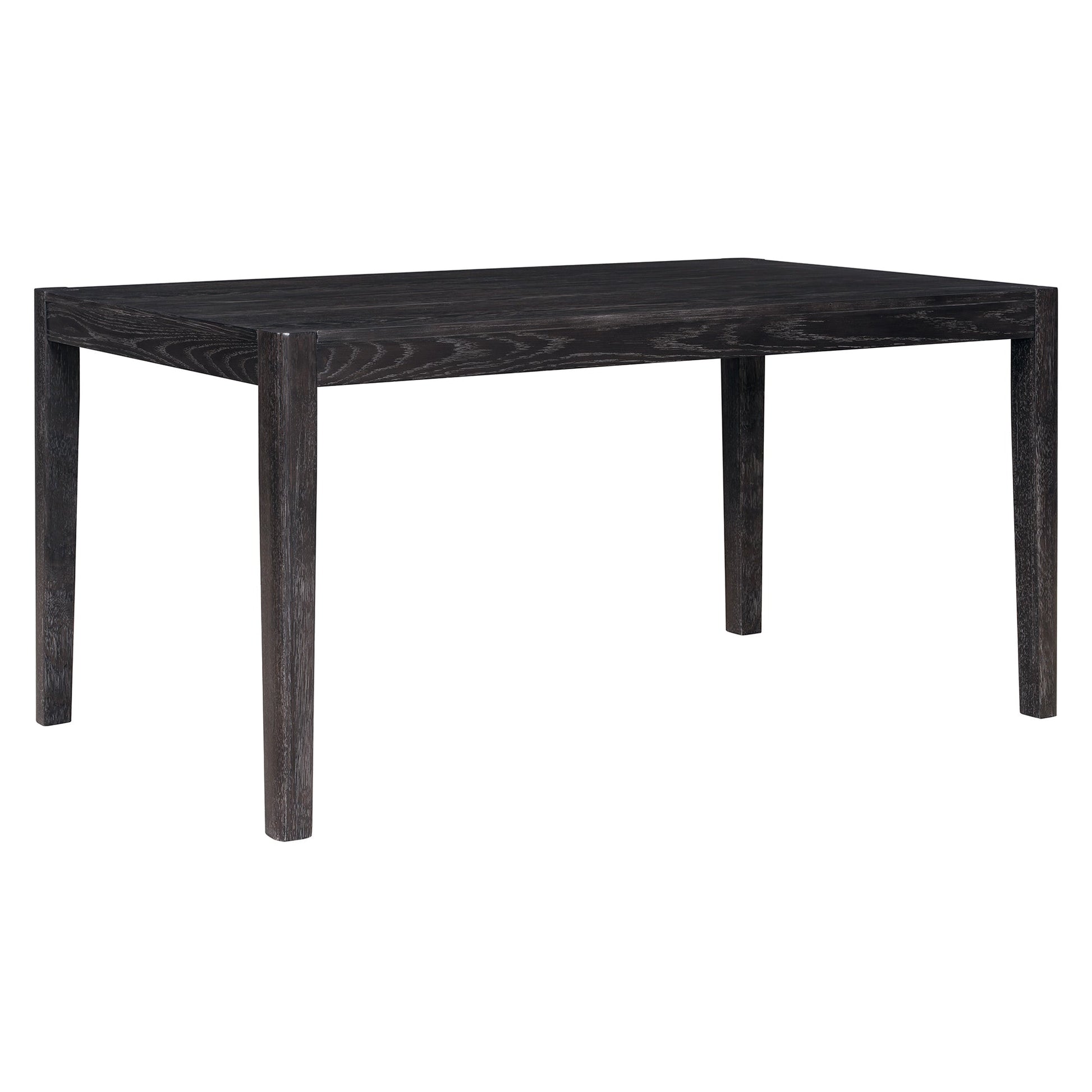 TREXM 7 - Piece Retro Dining Table Set for 6, 1 Rectangular Wood Dining Table Set for 6 with Upholstered Chairs for Dining Room and Kitchen (Espresso) - 1st Choice Furniture Direct