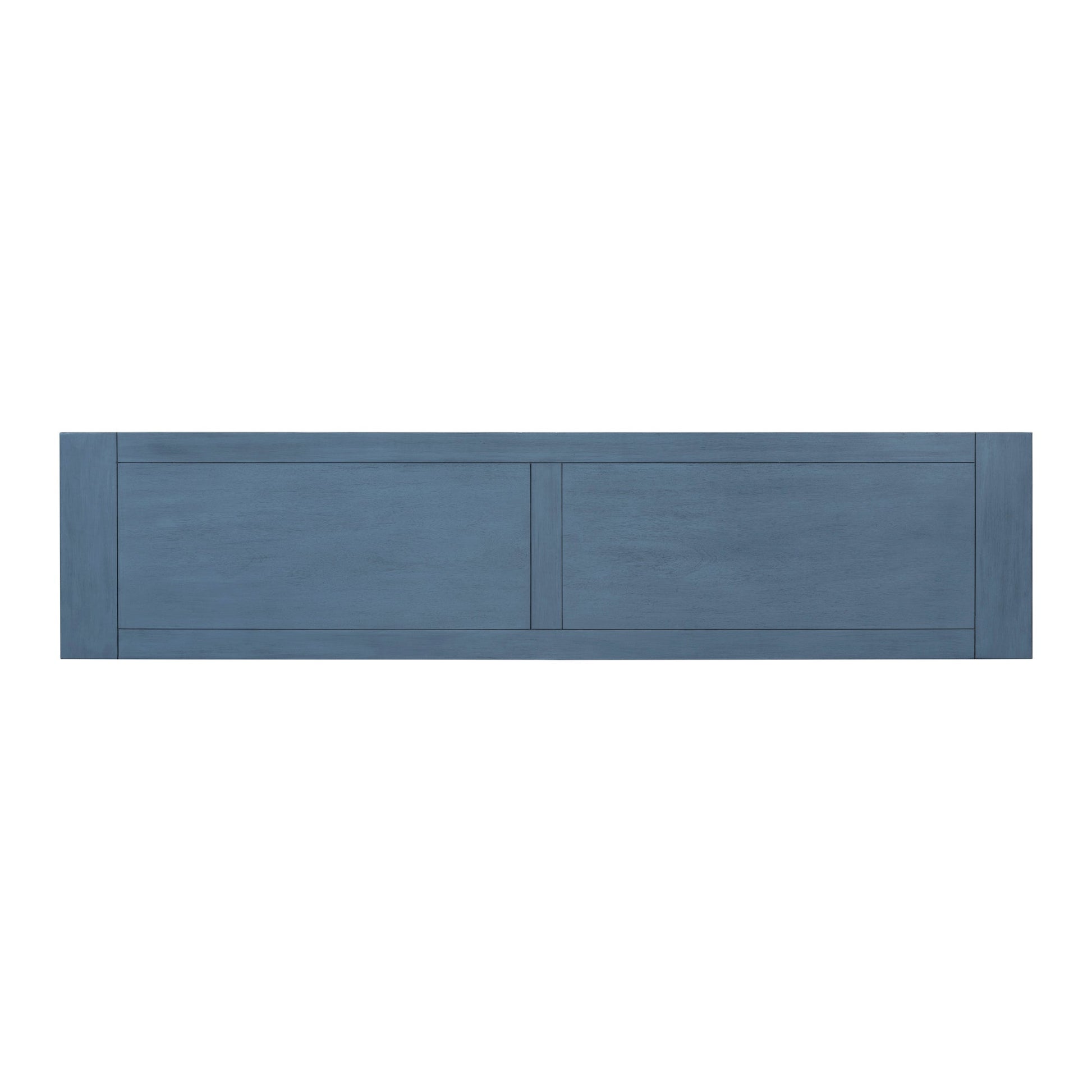 TREXM Console Table 63' Long Console Table with Drawers and Shelf for Entryway, Hallway, Living Room (Navy, OLD SKU: WF314993AAM) - 1st Choice Furniture Direct