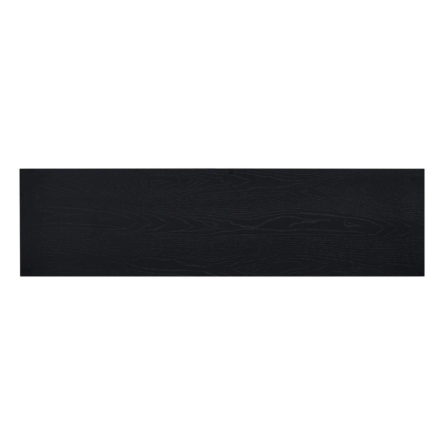TREXM Retro Sideboard door with Circular Groove Design Round Metal Door Handle for Entrance, Dinning Room, Living Room (Black) - 1st Choice Furniture Direct