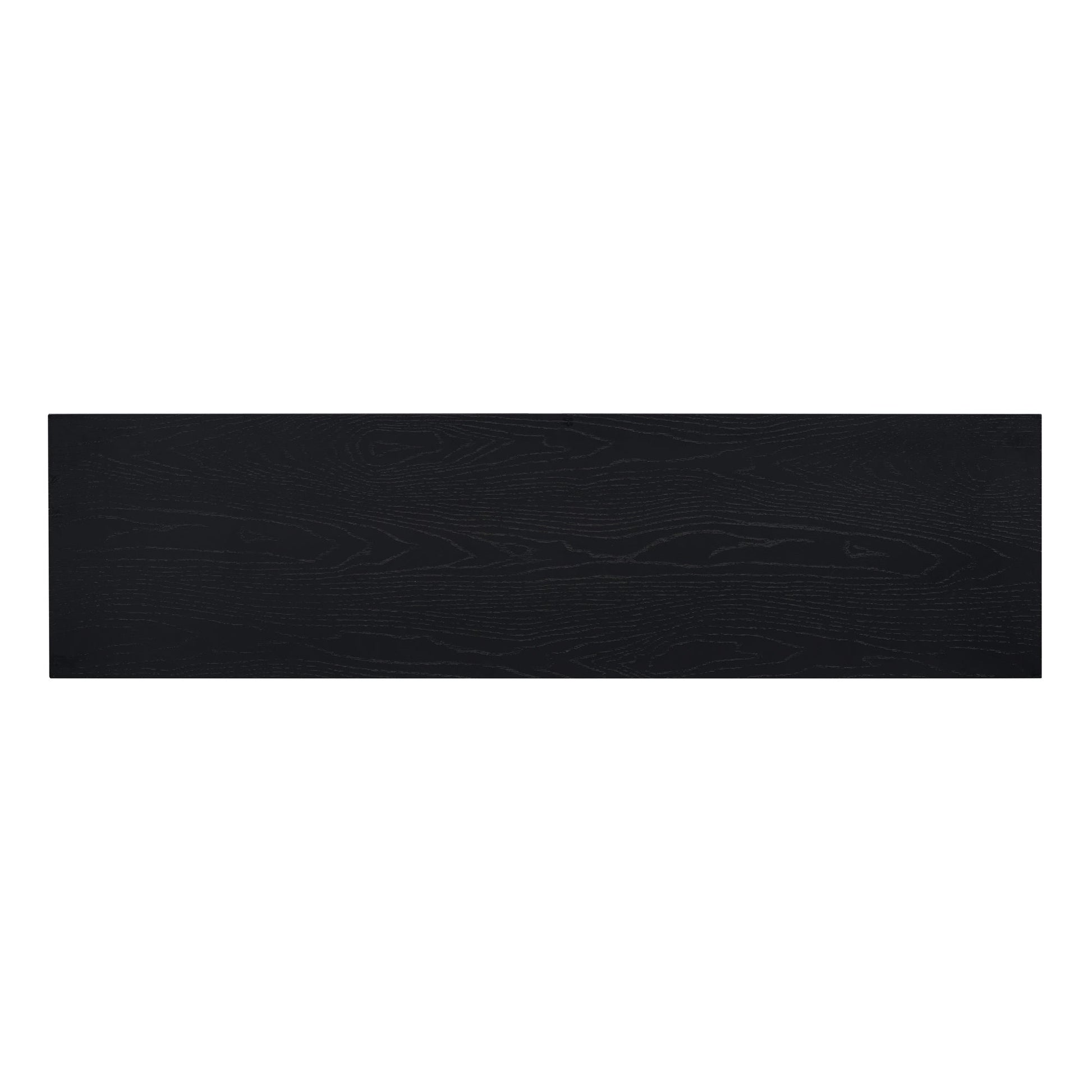 TREXM Retro Sideboard door with Circular Groove Design Round Metal Door Handle for Entrance, Dinning Room, Living Room (Black) - 1st Choice Furniture Direct