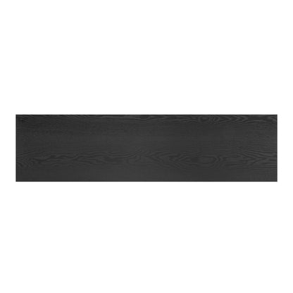 TREXM Sideboard Buffet Cabinet with Storage, Wood Sideboard with Adjustable Shelves and Gold Handles for Kitchen, Dining Room and Living Room (Black) - 1st Choice Furniture Direct